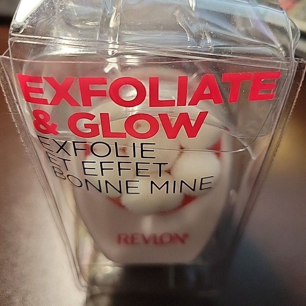 Revlon Exfoliate & Glow Double Sided Cleansing Brush - New in Package - Picture 4 of 6